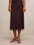 Enola Lace Maxi Skirt - 16 Dark Chocolate