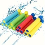 8PCS Swimming Pool Party Foam Sticks - Multi-colored Floating Water Toys For Weddings Birthdays Bachelor Parties - Plastic Mater