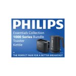 Philips Essentials Collection 1000 Series Bundle - Toaster&kettle HD2510 90+HD9314 90
