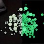 100PCS Luminous Glow In The Dark Beads Diy Jewelry Making Bracelet Necklace Home Decors Fishing Tackle Accessories Craft Beads