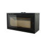 Firescape 1060 Slow Combustion Double Sided Freestanding Fireplace Without Log Box