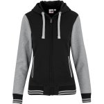 Ladies Princeton Hooded Sweater Black