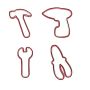 Cookie Cutter Tools Set - Baking & Fondant Tools For Decorating Cookies
