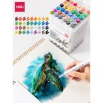 Sketch Marker Triangular Dual Chisel And Bulle Tip 36 Colour – 70802-36
