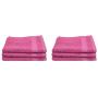 Eqyptian Collection Towel -440GSM -guest Towel -pack Of 6 -pink