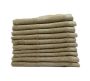 's Plush 450GSM Face Cloth 030X030CM 10 Piece - Pebble