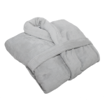 Club Classique Coral Fleece Bathrobes - Various Colours & Sizes - XL Stone
