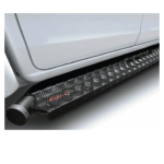 Toyota Hilux GD6 Running Board Stainless With Black Coated Tread Plate Double Cab 2016 To 2024 –