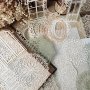 10pcs/pack Vintage Lace Hollow Material Paper Decorative Scrapbooking Diary Album Hand Made Collage Material Background Paper Junk Journal Decor Supplies DIY Junk Journal Decoration