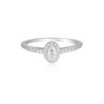 Georgini Aurora Glow Silver Ring - 6