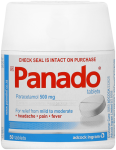 Panado 500 Mg Tablets 50S