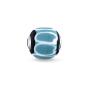 Bead Glass Bead Turquoise Black White
