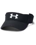 Men's Ua Core Golf Visor - Black white Osfa
