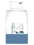Babes & Kids Egyptian Cotton Cot Duvet Cover Set-into The Woods