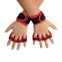 M Training Sport Gloves For Men Women Workout Gloves Red A
