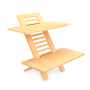 Jumbo - Adjustable Standing Desk - Matt Black