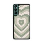 Custom Printed Tpu Cases - Samsung Galaxy S22 Plus 5G & 39 Green Heart& 39 By