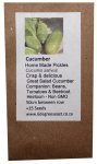 Heirloom Veg Seeds - Cucumber - Gherkin