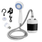 Portable Outdoor Shower With Booster Pump