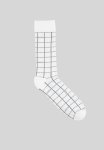 Polo Cotton Pane Sock - White