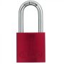 Lockout Padlock Red Alum 40MM