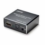 4K X 2K HDMI Audio Extractor Splitter HDMI Audio Converter Adapter Support Ultra HD 4K Toslink Optical Audio Output And 3.5MM Wi