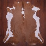 Aa Grade Nguni Hide 651 Brown white L - Large Brown white Panelled