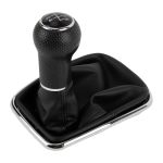 Psler 5 Speed Car Gear Shift Knob Boot - Compatible With Vw Bora Golf Jetta MK4 GTI R32 1999 2000 2001 2002 2003 2004