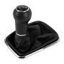 Psler 5 Speed Car Gear Shift Knob Boot - Compatible With Vw Bora Golf Jetta MK4 GTI R32 1999 2000 2001 2002 2003 2004