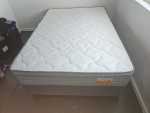 Mewer Double Base And Mattress Set