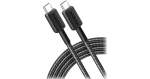 ANKER 322 Type C To Type C Braided Cable 1.8M BLACK-A81F6H11