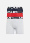 Under Armour Ua Charged Cotton 6IN 3 Pack - Red