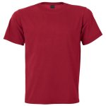 Red Crew Neck T-Shirt 100% Cotton 160G Size M