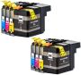 Brother LC539XL / LC535XL / 539 / 535 Twin Multipack - Compatible