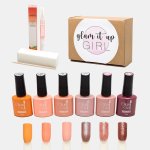 High-quality Glam Gel Uv Gel Nail Polish - 6 Piece - Champagne