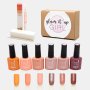 High-quality Glam Gel Uv Gel Nail Polish - 6 Piece - Champagne