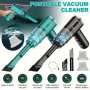 Portable Cordless Hand-held Vacuum Cleaner Cyclone Suction Wireless Vacuum Cleaner Rechargeable Strong Suction Vacuum Cleaner Suitable For Cars/offices/homes