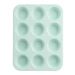 La Cucina Silicone Muffin Baking Mould 12 Cups – Click On Item For Colour Options