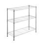 3 Tier Chrome Shelf 90X35X90