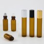 Roller Bottle 3/5/10ML MINI Empty Roll On Bottles Small Perfume Essential Oil Sample Vials Container For Aromatherapy Cosmetic Skincare Liquid - Travel Accessories