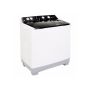 Kelvinator 14.5KG Twin Tub Washing Machine - White With Black Lid