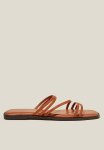 Cotton On Shelly Strappy Slide - Tan Smooth
