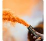 Colorful Premium Quality Smoke Grenade Smoke Colour - Orange