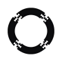 Detachable Dart Board Protector Dartboard Surrounds - Protective Ring