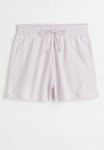 Sweatshirt Shorts - Light Purple