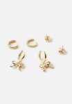3PK Small Earring- Gold Plated Bows