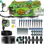 Drip Irrigation System With Water Timer For Garden Main Id 1 2INCH 16.5FT And 1 4INCH 96FT Water Hose Watering System Sufficient
