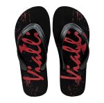 Vialli Codiani Mens Sandals Black Red