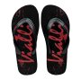 Vialli Codiani Mens Sandals Black Red