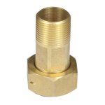 Water Meter Tail Pce Set 15MM + Nut & Washer Br Livestainable